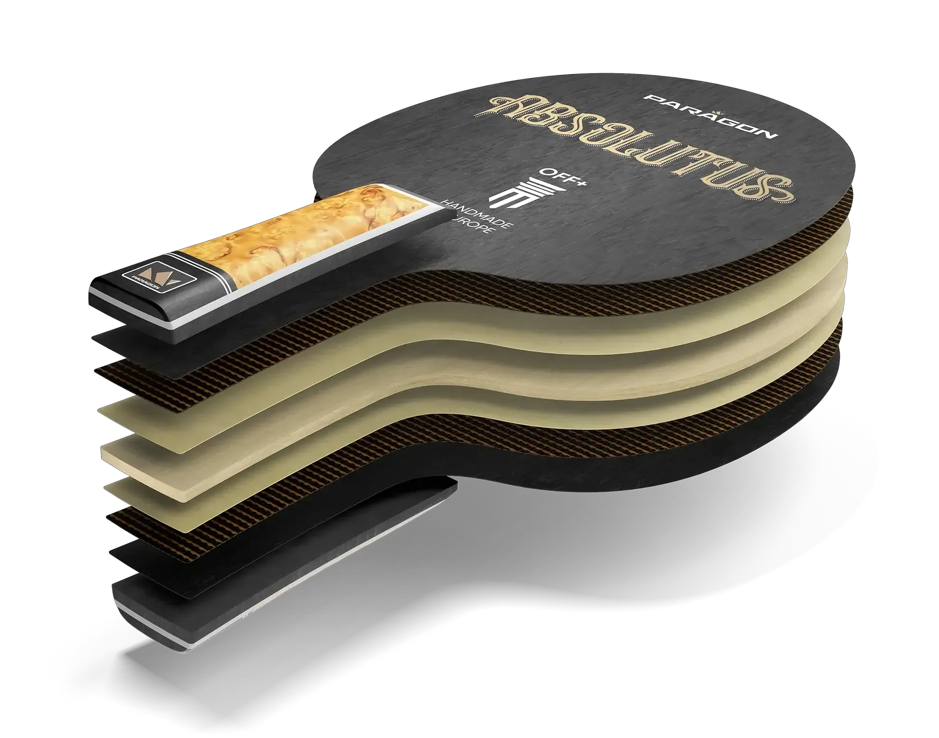 ABSOLUTUS • Luxury Carbon Table Tennis Blade by PARAGON