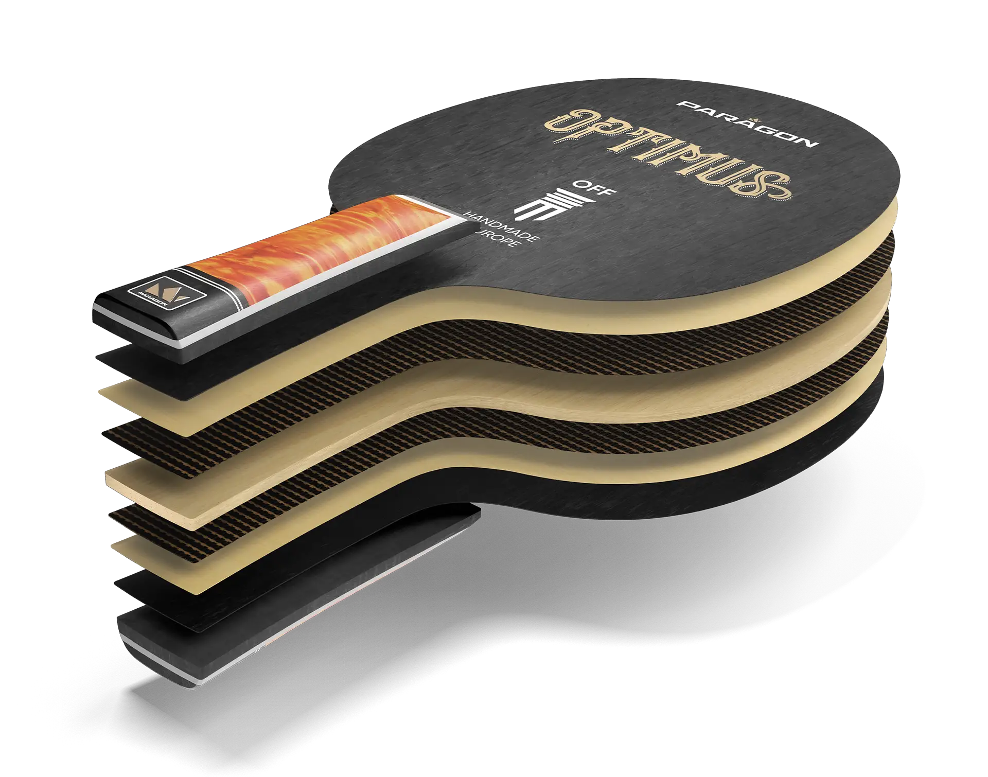 OPTIMUS • Premium Control Table Tennis Blade by PARAGON
