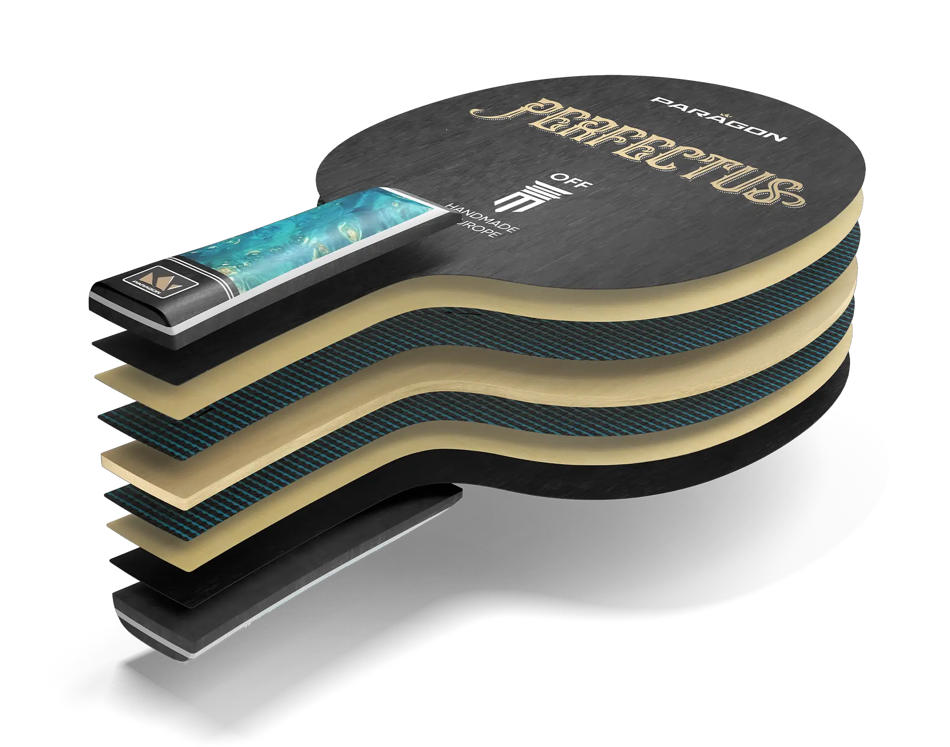 PERFECTUS • Refined Touch Luxury Table Tennis Blade by PARAGON